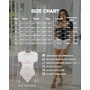 image:imageMANGOPOP Womens Henley Shirt Scoop Neck Button Down Ribbed Bodysuits Sleeveless Tank Tops Body SuitA02short Sleeve White