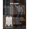 image:imageMANGOPOP Womens Henley Shirt Scoop Neck Button Down Ribbed Bodysuits Sleeveless Tank Tops Body SuitCfleece Lined Red