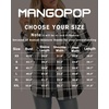 image:imageMANGOPOP YearRound Flannel Shirt for Women  Lightweight Oversized Long Sleeve Button Down Plaid for Effortless LayeringBlack White Plaid