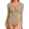 B-long Sleeve Light Camel