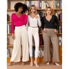 image:imageMANGOPOP Bodysuits for Women Deep V Neck Twist Knot Fitted Long Sleeve Bodysuit Basic Tops Casual T ShirtsRose Pink