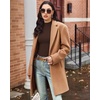 image:imageMANGOPOP Long Sleeve Bodysuits for Women Mock Turtle Neck Ribbed Body Suit Tops05 Coffee