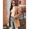 image:imageMANGOPOP Long Sleeve Bodysuits for Women Mock Turtle Neck Ribbed Body Suit Tops07 Nude
