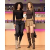 image:imageMANGOPOP Sheer Long Sleeve Shirts for Women Crew Neck Fitted Mesh Tops Trendy Going Out Fall Fashion Tee Tops 2026Brown