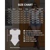 image:imageMANGOPOP Sweetheart V Neck Bodysuits for Women Long Short Sleeve Body Suits Tops ShirtA1 Short Sleeve Black