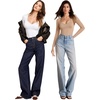 image:imageMANGOPOP Sweetheart V Neck Bodysuits for Women Long Short Sleeve Body Suits Tops ShirtE6 Long Sleeve Light Camel