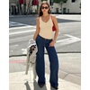 image:imageMANGOPOP Womens Deep V Neck Tank Top Bodysuit Sexy Thong Double Lined Body Suit Sleeveless Backless Plunge Going Out Tops10 Khaki