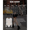 image:imageMANGOPOP Womens Long Sleeve Thermal Fleece Bodysuit Mock Turtle Neck Body Suit Slim Warm Base Layer Tops Fall Outfits 2025A02 White