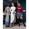 image:imageMANGOPOP Womens Mock Neck Cutout Front Bodysuit Long Sleeve Sleeveless Turtle Neck Body Suits Sexy Tops05 Burgundy Long Sleeve