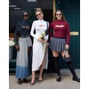 image:imageMANGOPOP Womens Mock Neck Cutout Front Bodysuit Long Sleeve Sleeveless Turtle Neck Body Suits Sexy Tops05 Deep Blue Long Sleeve