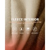 image:imageMANGOPOP Womens Mock Neck Cutout Front Bodysuit Long Sleeve Sleeveless Turtle Neck Body Suits Sexy TopsMocha Fleece Lined