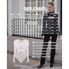 image:imageMANGOPOP Womens Mock Neck Cutout Front Bodysuit Long Sleeve Sleeveless Turtle Neck Body Suits Sexy TopsRed Fleece Lined