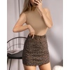 image:imageMANGOPOP Womens Mock Turtle Neck Long Sleeve Tops Bodysuit Jumpsuit03 Sleeveless Clay
