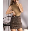 image:imageMANGOPOP Womens Mock Turtle Neck Long Sleeve Tops Bodysuit Jumpsuit03 Sleeveless Ochre