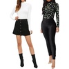 image:imageMANGOPOP Womens Mock Turtle Neck Long Sleeve Tops Bodysuit Jumpsuit04 Long Sleeve Little Daisy
