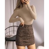 image:imageMANGOPOP Womens Mock Turtle Neck Long Sleeve Tops Bodysuit Jumpsuit04 Long Sleeve Nude