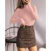 image:imageMANGOPOP Womens Mock Turtle Neck Long Sleeve Tops Bodysuit Jumpsuit04 Long Sleeve Pearl Blush