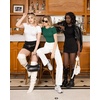 image:imageMANGOPOP Womens Round Neck Short Sleeve Bodysuit T Shirts Basic Body Suit TopsBshort Sleeve Deep Green