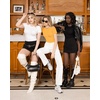 image:imageMANGOPOP Womens Round Neck Short Sleeve Bodysuit T Shirts Basic Body Suit TopsBshort Sleeve Ginger