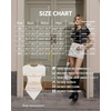 image:imageMANGOPOP Womens Round Neck Short Sleeve Bodysuit T Shirts Basic Body Suit TopsBshort Sleeve Yellow