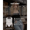 image:imageMANGOPOP Womens Square Neck Bell Sleeve Bodysuit Mesh Double Lined Body Suits Trend Going Out Tops Fall Outfits 2025Marsala