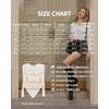 image:imageMANGOPOP Womens Square Neck Short Sleeve Long Sleeve Bodysuit Sexy Body Suits Shirt Slim Fitted TopsCoffee Fleece Lined