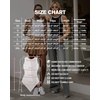 image:imageMANGOPOP Womens Tank Top Body Suits Sexy Crew Neck Racerback Halter Ribbed Sleeveless Long Sleeve Bodysuit Going Out Tops03sleeveless Contrast Black