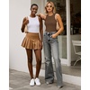 image:imageMANGOPOP Womens Tank Top Body Suits Sexy Crew Neck Racerback Halter Ribbed Sleeveless Long Sleeve Bodysuit Going Out Tops05sleeveless Coffeetttt