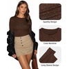 image:imageMANGOPOP Womens Tank Top Body Suits Sexy Crew Neck Racerback Halter Ribbed Sleeveless Long Sleeve Bodysuit Going Out Tops07colored Sparkly Coffee