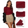 image:imageMANGOPOP Womens Tank Top Body Suits Sexy Crew Neck Racerback Halter Ribbed Sleeveless Long Sleeve Bodysuit Going Out Tops07colored Sparkly Wine Red