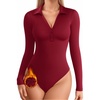 Fleece Lined Burgundy