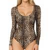 E-long Sleeve Leopard