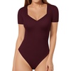 D1 Short Sleeve Burgundy