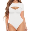 B Short Sleeve White