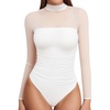 02-long Sleeve White