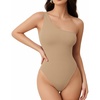 C4-one Shoulder Mocha
