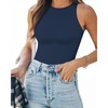 05-sleeveless Navy Blue
