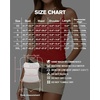 image:imageMANGOPOP Womens Camisole Tank Tops Square Neck Spaghetti Strap Cami Double Lined Sleeveless Crop Top Sexy ShirtsB1 Red