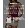 image:imageMANGOPOP Womens Camisole Tank Tops Square Neck Spaghetti Strap Cami Double Lined Sleeveless Crop Top Sexy ShirtsBurgundy