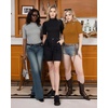 image:imageMANGOPOP Womens Mock Turtle Neck Slim Fit 34 Sleeve TShirt31 Camel