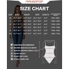 image:imageMANGOPOP Womens Cami Thong Bodysuit Double Lined Square Neck Backless Body Suit Adjustable Spaghetti Strap Tank Tops03 Blackwhite