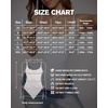 image:imageMANGOPOP Womens Cami Thong Double Lined Bodysuit Scoop Neck Backless Body Suit Sexy Adjustable Spaghetti Strap Tank Top 202602 White