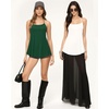 image:imageMANGOPOP Womens Halter Tank Tops Loose Fit Sleeveless Square Neck Top Casual Going Out Tees Shirts 2026 Trendy03 Deep Green