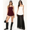 image:imageMANGOPOP Womens Halter Tank Tops Loose Fit Sleeveless Square Neck Top Casual Going Out Tees Shirts 2026 Trendy04 Burgundy