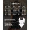 image:imageMANGOPOP Womens Scoop Neck Half Sleeve Bodysuit 34 Sleeve Sexy Body Suit Slim Fitted Going Out Shirts Tops01 Black