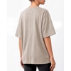 image:imageMANGOPOP Half Sleeve Oversized Tops for Women Crew Neck Loose Fit Casual Summer Trendy Back Seams T Shirt Tops 2026Light Grey