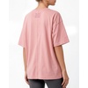 image:imageMANGOPOP Half Sleeve Oversized Tops for Women Crew Neck Loose Fit Casual Summer Trendy Back Seams T Shirt Tops 2026Pink