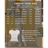 image:imageMANGOPOP Womens T Shirt Sweetheart V Neck Long Sleeve Short Sleeve Basic Tight Tops TeeA1 Long Sleeve White
