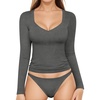 Long Sleeve Dark Heather Grey