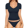 Short Sleeve Deep Blue